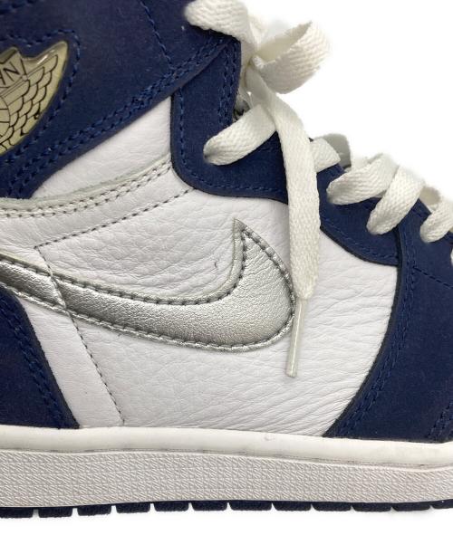 NIKE（ナイキ）NIKE (ナイキ) Air Jordan 1 High OG CO.JP DC1788-100 ネイビー サイズ:27cmの古着・服飾アイテム
