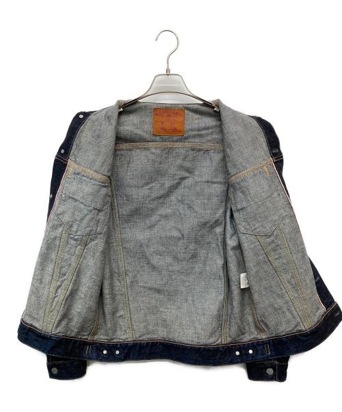 MOMOTARO JEANS（桃太郎ジーンズ）MOMOTARO JEANS (桃太郎ジーンズ) 3105SPデニムトラッカージャケット インディゴ サイズ:40の古着・服飾アイテム