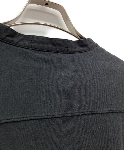 STONE ISLAND（ストーンアイランド）STONE ISLAND (ストーンアイランド) ヘンリーネックカットソー ブラック サイズ:3XLの古着・服飾アイテム