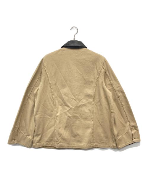 Sea Room lynn（シールームリン）Sea Room Lynn (シールームリン) ECO Leather collar カバーオール ベージュ サイズ:freeの古着・服飾アイテム