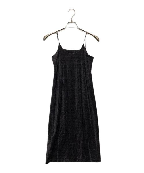 Kaene（カエン）Kaene (カエン) スパンコールアネモネドレス グレー サイズ:38の古着・服飾アイテム