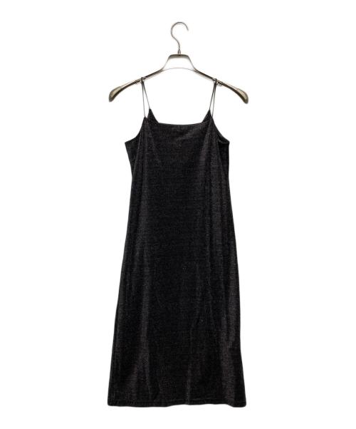 Kaene（カエン）Kaene (カエン) スパンコールアネモネドレス グレー サイズ:38の古着・服飾アイテム