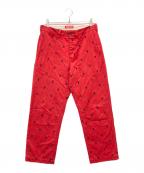 SUPREME×PLAY BOYシュプリーム×プレイボーイ）の古着「26SS Playboy Chino Pant」｜レッド