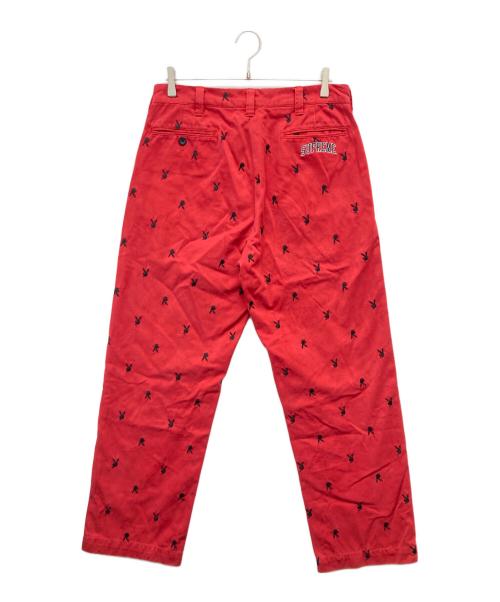 SUPREME（シュプリーム）Supreme (シュプリーム) PLAY BOY (プレイボーイ) 26SS Playboy Chino Pant レッド サイズ:W30の古着・服飾アイテム