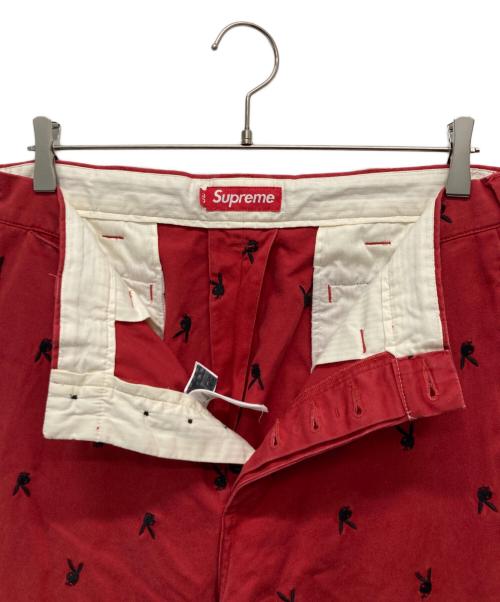 SUPREME（シュプリーム）Supreme (シュプリーム) PLAY BOY (プレイボーイ) 26SS Playboy Chino Pant レッド サイズ:W30の古着・服飾アイテム