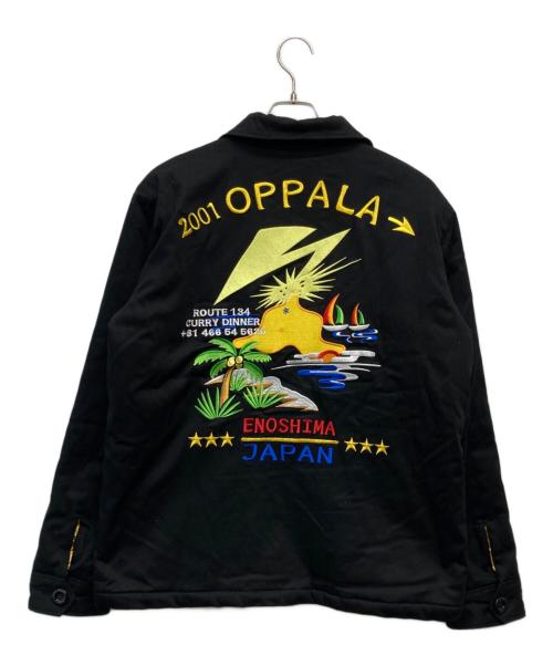 OPPA-LA（オッパーラ）OPPA-LA (オッパーラ) 江の島OPPA-LAベトジャン ブラック サイズ:Lの古着・服飾アイテム