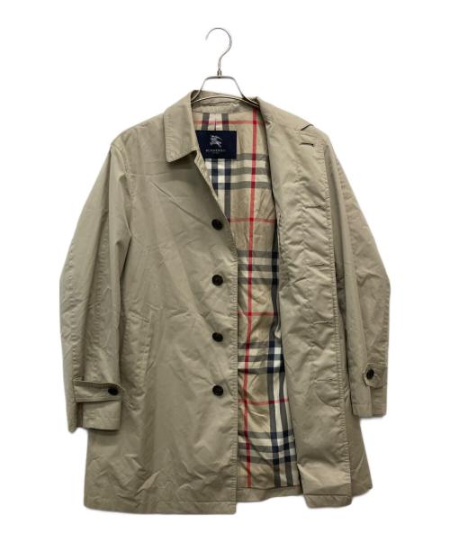 BURBERRY LONDON（バーバリーロンドン）BURBERRY LONDON (バーバリーロンドン) ステンカラーコート/A1A12-395-42 ベージュ サイズ:Ｍの古着・服飾アイテム