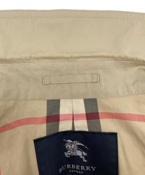 BURBERRY LONDON（バーバリーロンドン）BURBERRY LONDON (バーバリーロンドン) ステンカラーコート/A1A12-395-42 ベージュ サイズ:Ｍの古着・服飾アイテム