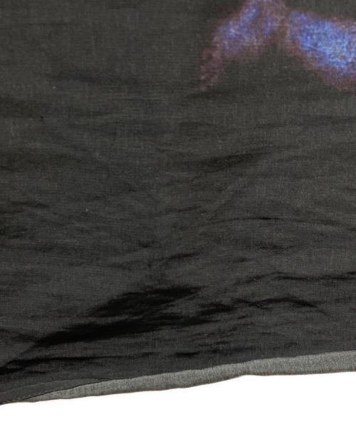 LAD MUSICIAN（ラッドミュージシャン）LAD MUSICIAN (ラッドミュージシャン) DECHINE BIG SHIRT INKJET ANGELS/2119-114 ブラック サイズ:44の古着・服飾アイテム