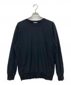 AURALEEオーラリー）の古着「ELASTIC HIGH GAUGE SWEAT P/O」｜ネイビー