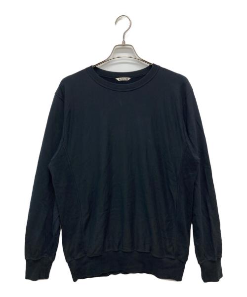 AURALEE（オーラリー）AURALEE (オーラリー) ELASTIC HIGH GAUGE SWEAT P/O ネイビー サイズ:4の古着・服飾アイテム
