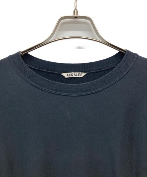 AURALEE（オーラリー）AURALEE (オーラリー) ELASTIC HIGH GAUGE SWEAT P/O ネイビー サイズ:4の古着・服飾アイテム