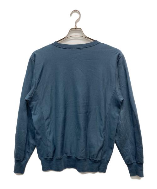 AURALEE（オーラリー）AURALEE (オーラリー) ELASTIC HIGH GAUGE SWEAT P/O ブルー サイズ:4の古着・服飾アイテム