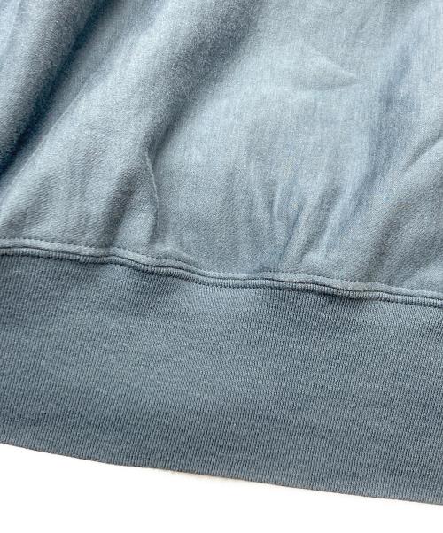 AURALEE（オーラリー）AURALEE (オーラリー) ELASTIC HIGH GAUGE SWEAT P/O ブルー サイズ:4の古着・服飾アイテム