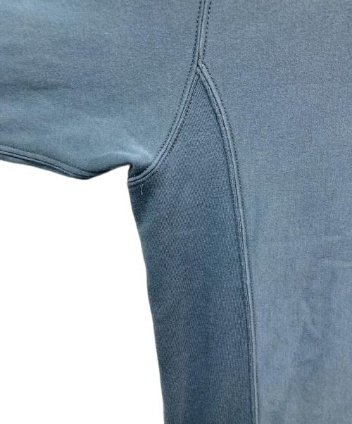 AURALEE（オーラリー）AURALEE (オーラリー) ELASTIC HIGH GAUGE SWEAT P/O ブルー サイズ:4の古着・服飾アイテム