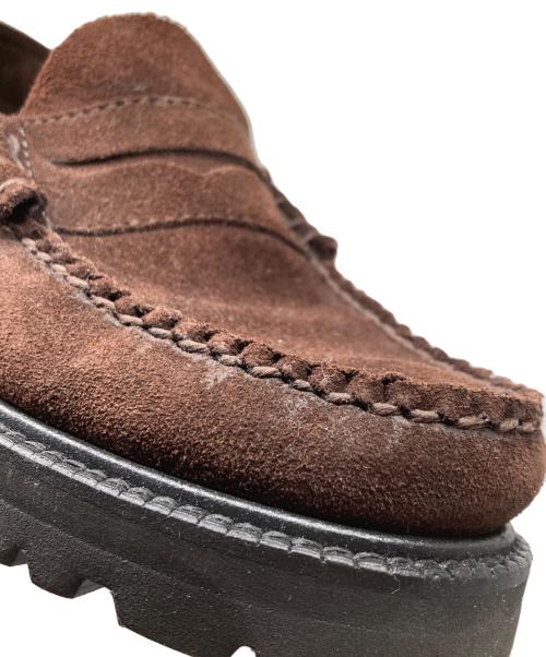 G.H.BASS（ジーエイチバス）G.H.BASS (ジーエイチバス) スウェードローファー ブラウン サイズ:US7.5の古着・服飾アイテム