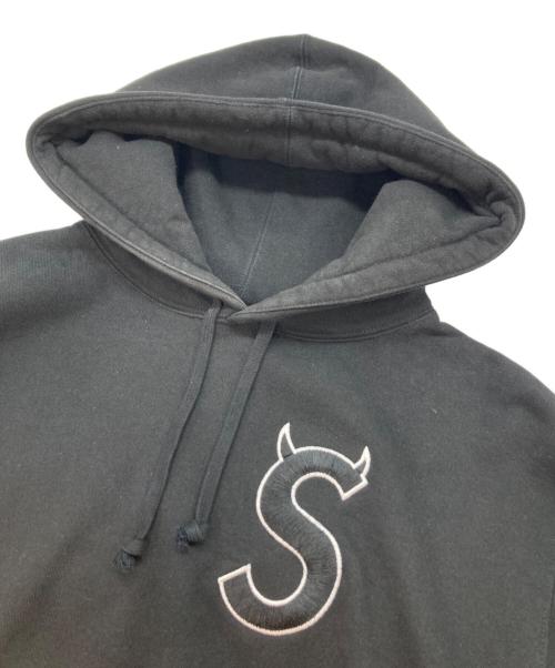 SUPREME（シュプリーム）SUPREME (シュプリーム) S Logo Hooded Sweatshirt デビルSロゴ ブラック サイズ:Ｓの古着・服飾アイテム