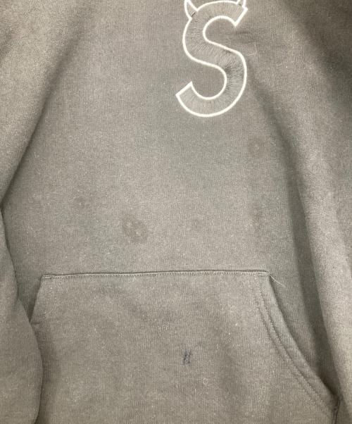 SUPREME（シュプリーム）SUPREME (シュプリーム) S Logo Hooded Sweatshirt デビルSロゴ ブラック サイズ:Ｓの古着・服飾アイテム