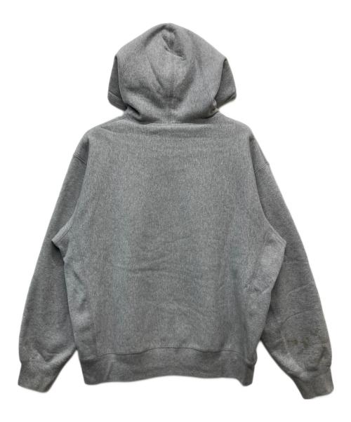 SUPREME（シュプリーム）SUPREME (シュプリーム) Raised Script Hooded Sweatshirt グレー サイズ:Mの古着・服飾アイテム