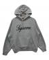 SUPREME（シュプリーム）の古着「Raised Script Hooded Sweatshirt」｜グレー