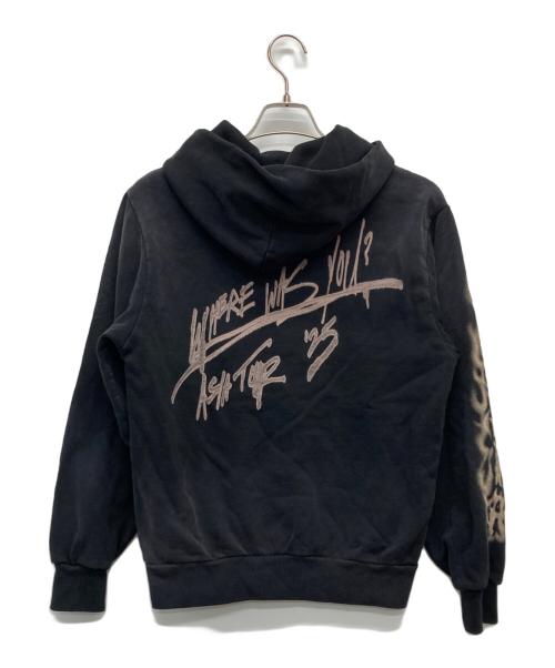 Travis Scott（トラヴィススコット）TRAVIS SCOTT (トラヴィススコット) MAXIMUS EAGLE PULLOVER HOODIE ブラック サイズ:Lの古着・服飾アイテム