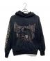 TRAVIS SCOTT（トラヴィススコット）の古着「MAXIMUS EAGLE PULLOVER HOODIE」｜ブラック