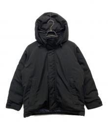 DANTON（ダントン）の古着「Down Army Hood Jacket」｜ブラック