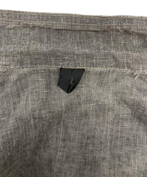BELSTAFF（ベルスタッフ）BELSTAFF (ベルスタッフ) ブラックリネンジャケット グレー サイズ:ＸＬの古着・服飾アイテム