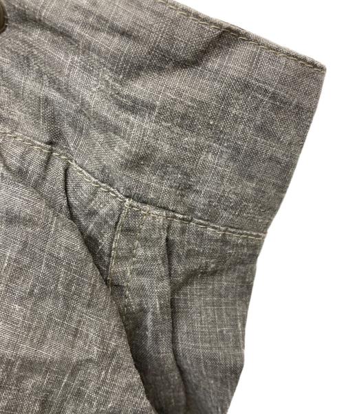 BELSTAFF（ベルスタッフ）BELSTAFF (ベルスタッフ) ブラックリネンジャケット グレー サイズ:ＸＬの古着・服飾アイテム