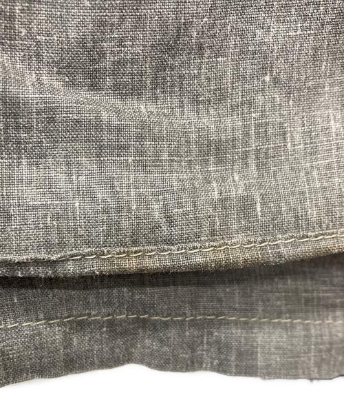 BELSTAFF（ベルスタッフ）BELSTAFF (ベルスタッフ) ブラックリネンジャケット グレー サイズ:ＸＬの古着・服飾アイテム