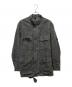 BELSTAFF（ベルスタッフ）の古着「ブラックリネンジャケット」｜グレー