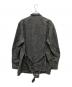 BELSTAFF (ベルスタッフ) ブラックリネンジャケット グレー サイズ:ＸＬ：18000円