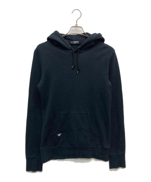 DIOR HOMME（ディオール オム）DIOR HOMME (ディオール オム) BEE刺繍フーディー/7H3362760001 ブラック サイズ:不明の古着・服飾アイテム
