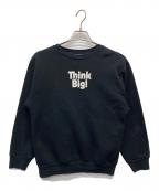 BALENCIAGAバレンシアガ）の古着「THINK BIG スウェット/508241 TYK62」｜ブラック