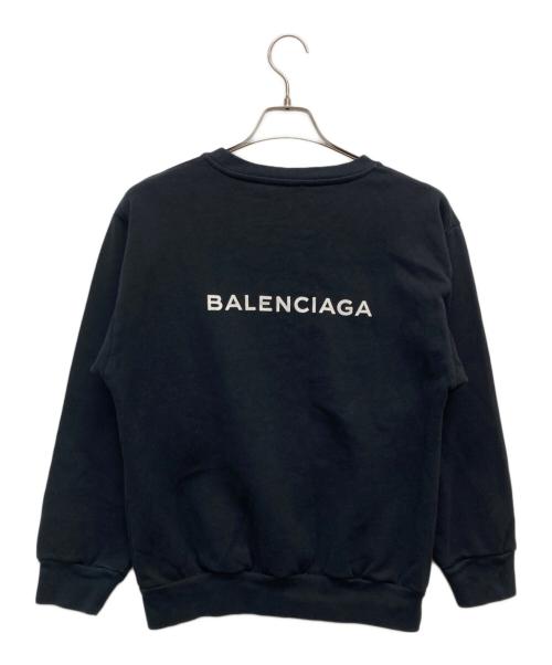 BALENCIAGA（バレンシアガ）BALENCIAGA (バレンシアガ) THINK BIG スウェット/508241 TYK62 ブラック サイズ:L0の古着・服飾アイテム