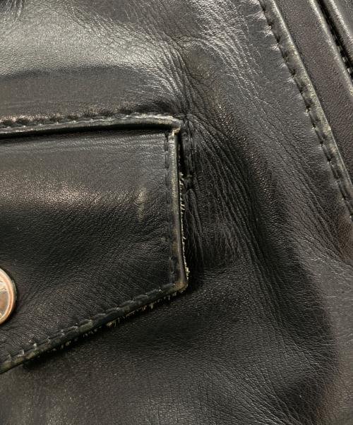 Schott（ショット）Schott (ショット) LEATHER RIDERS SHOULDER BAG/3109063 ブラックの古着・服飾アイテム