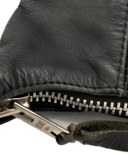 Schott（ショット）Schott (ショット) LEATHER RIDERS SHOULDER BAG/3109063 ブラックの古着・服飾アイテム