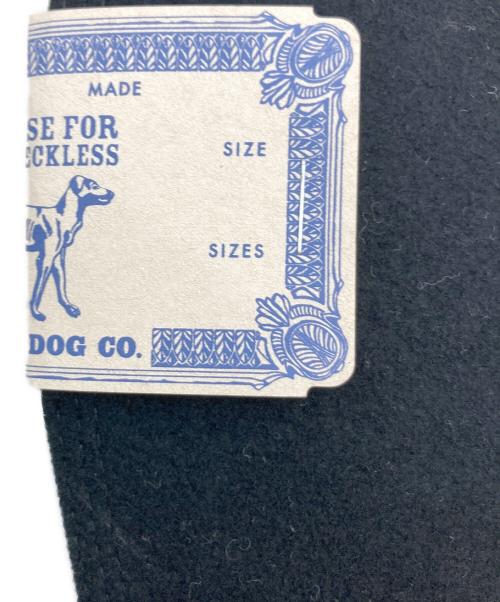 THE H.W.DOG&CO.（エイチダブリュードッグアンドコー）THE H.W.DOG&CO. (エイチダブリュードッグアンドコー) FRONT-H ウールハット ブラック サイズ:38の古着・服飾アイテム