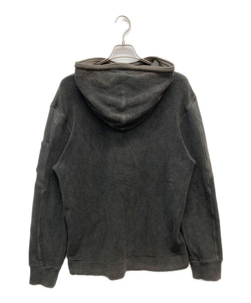 C.P COMPANY（シーピーカンパニー）C.P COMPANY (シーピーカンパニー) Sherpa Fleece Hoodie グレー サイズ:Mの古着・服飾アイテム