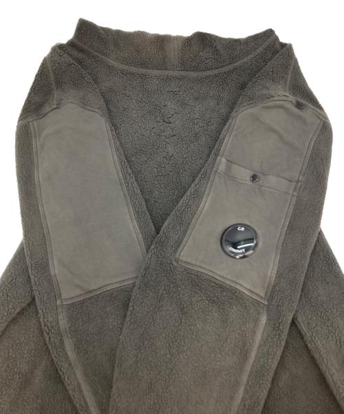C.P COMPANY（シーピーカンパニー）C.P COMPANY (シーピーカンパニー) Sherpa Fleece Hoodie グレー サイズ:Mの古着・服飾アイテム