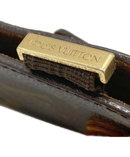 LOUIS VUITTON（ルイ ヴィトン）LOUIS VUITTON (ルイ ヴィトン) モノグラム エテュイ テレフォン インターナショナル PM ブラウンの古着・服飾アイテム