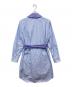 COMME des GARCONS SHIRT (コムデギャルソンシャツ) ストライプシャツトレンチコート ブルー サイズ:M：20000円