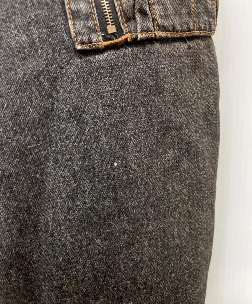 DIESEL（ディーゼル）DIESEL (ディーゼル) D-WELTIK デニムMA-1 フライトジャケット グレー サイズ:Mの古着・服飾アイテム