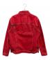 DIESEL (ディーゼル) Denim Jackets CL-D-RILEY レッド サイズ:L：18000円