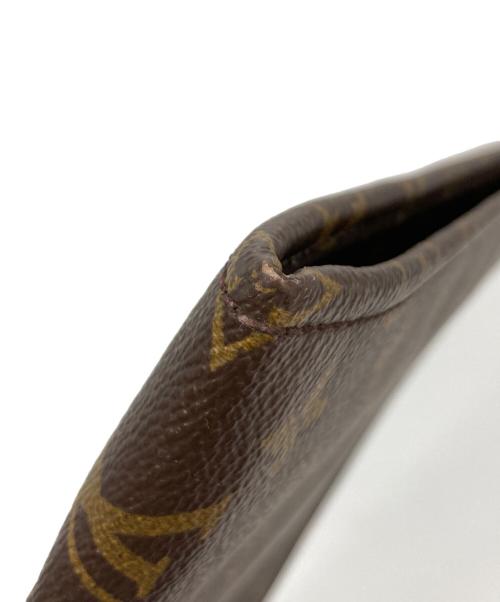 LOUIS VUITTON（ルイ ヴィトン）LOUIS VUITTON (ルイ ヴィトン) ポッシュ・ドキュマン・クラッチバッグ ブラウン サイズ:なしの古着・服飾アイテム