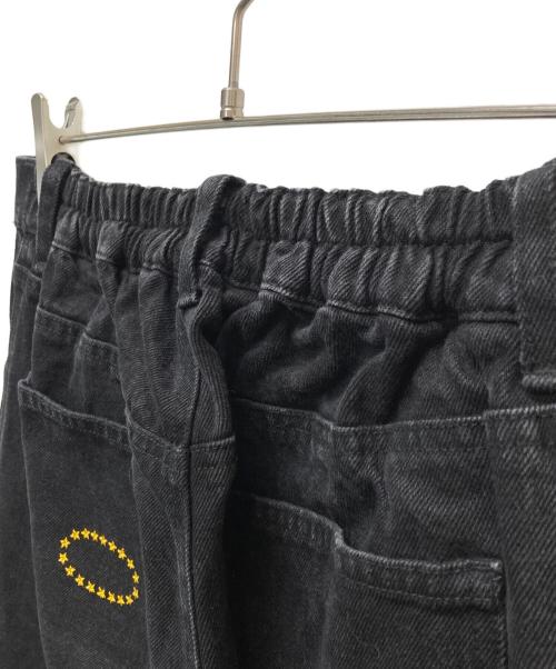 AFB（エーエフビー）AFB (エーエフビー) DOUBLE KNEE STUDDED PANTS ブラック サイズ:Mの古着・服飾アイテム