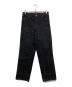 AFB（エーエフビー）の古着「DOUBLE KNEE STUDDED PANTS」｜ブラック
