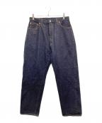 KAPTAIN SUNSHINEキャプテンサンシャイン）の古着「5P Zipper Front Denim Pants」｜インディゴ
