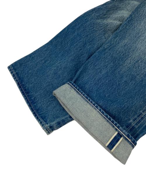 AURALEE（オーラリー）AURALEE (オーラリー) SELVEDGE FADED HEAVY DENIM WIDE PANTS インディゴ サイズ:32の古着・服飾アイテム