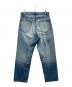 AURALEE (オーラリー) SELVEDGE FADED HEAVY DENIM WIDE PANTS インディゴ サイズ:32：38000円